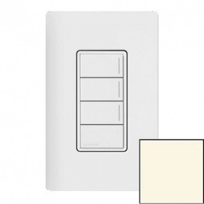 Lutron Sunnata Sunnata 3-button keypad in Biscuit