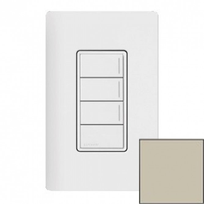 Lutron Sunnata Sunnata 3-button keypad in Clay