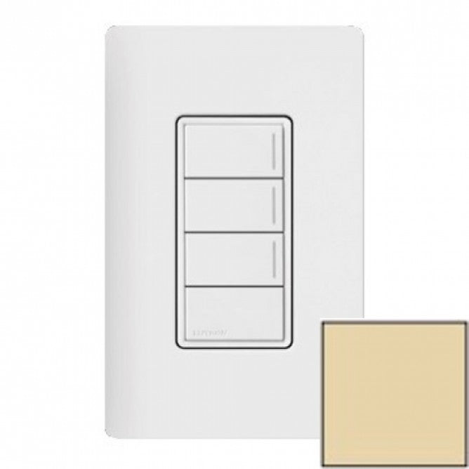 Lutron Sunnata Sunnata 3-button keypad in Ivory