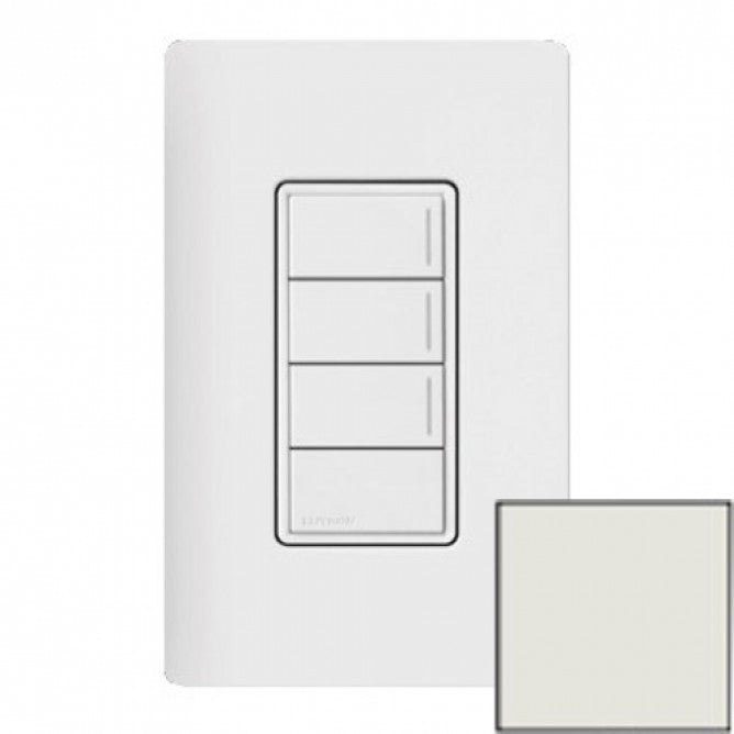 Lutron Sunnata Sunnata 3-button keypad in Lunar Gray