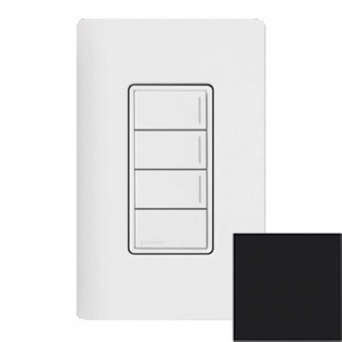 Lutron Sunnata Sunnata 3-button keypad in Midnight