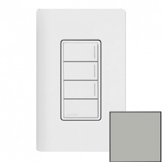 Lutron Sunnata Sunnata 3-button keypad in Pebble