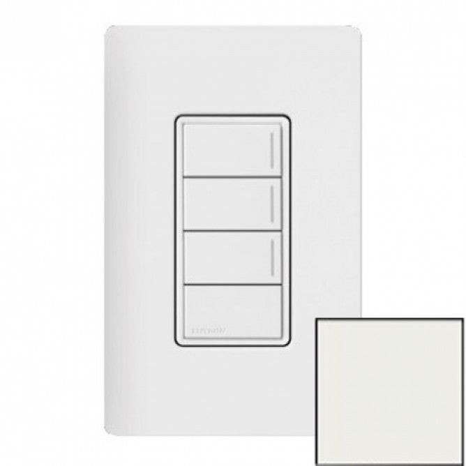 Lutron Sunnata Sunnata 3-button keypad in Architectural White