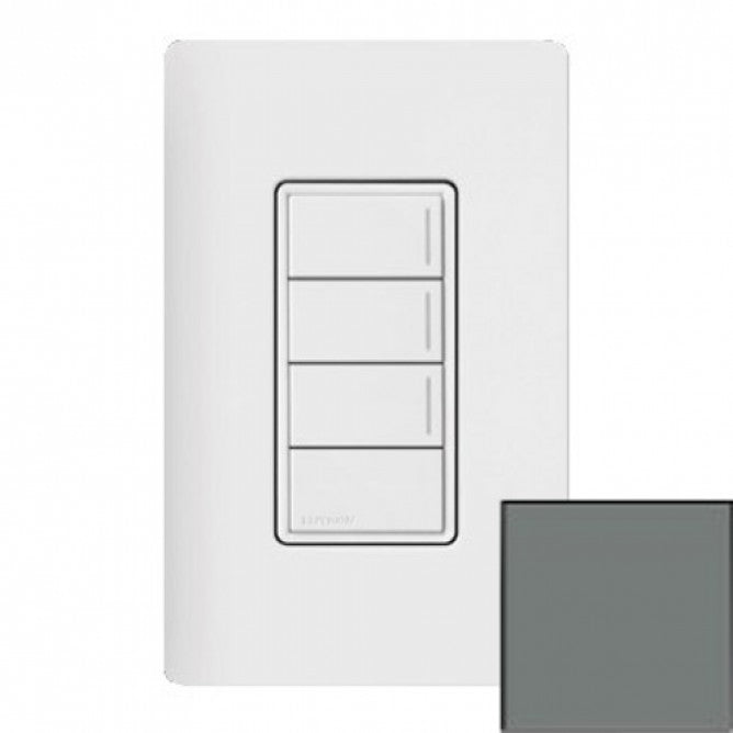 Lutron Sunnata Sunnata 3-button keypad in Slate