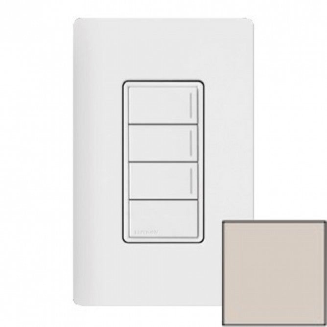 Lutron Sunnata Sunnata 3-button keypad in Taupe