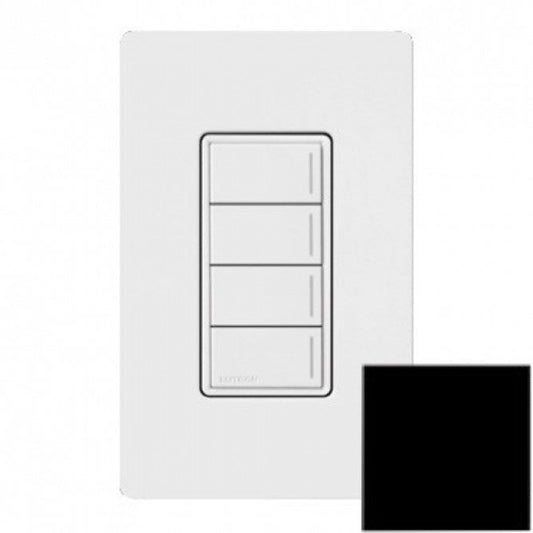 Lutron Sunnata Sunnata 4-button keypad in Black
