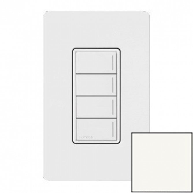 Lutron Sunnata Sunnata 4-button keypad in Brilliant White