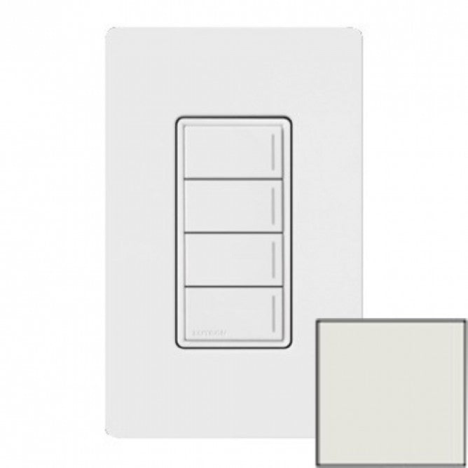 Lutron Sunnata Sunnata 4-button keypad in Lunar Gray