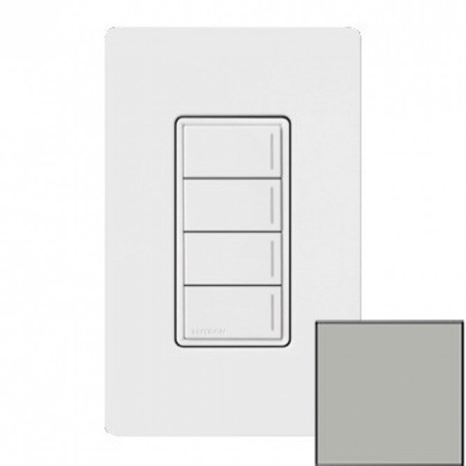 Lutron Sunnata Sunnata 4-button keypad in Pebble