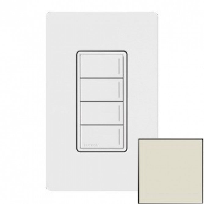 Lutron Sunnata Sunnata 4-button keypad in Pumice