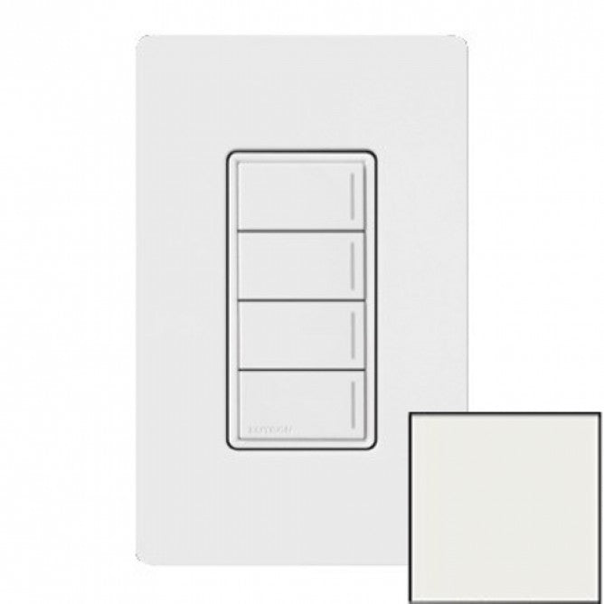 Lutron Sunnata Sunnata 4-button keypad in Architectural White