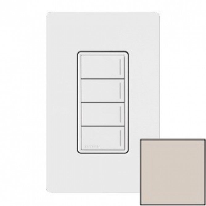 Lutron Sunnata Sunnata 4-button keypad in Taupe