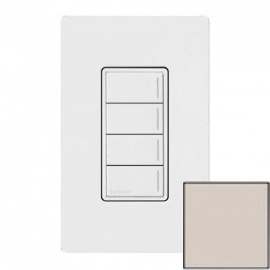 Lutron Sunnata Sunnata 4-button keypad in Taupe