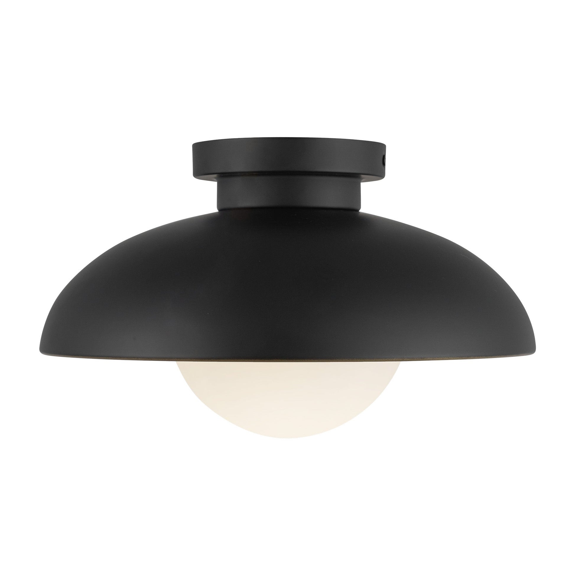 Alora Mood Rubio matte black flush mount FM522012MBOP