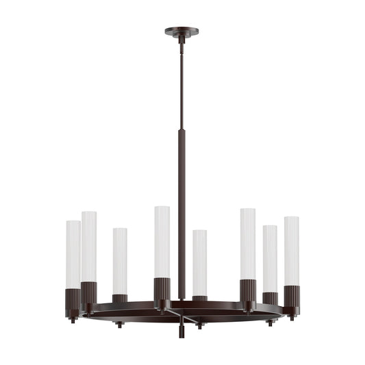 Alora Mood Rue warm bronze chandelier CH416108WB