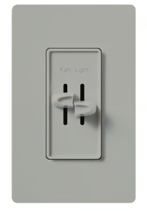 Lutron Skylark dimmer switch in Gray