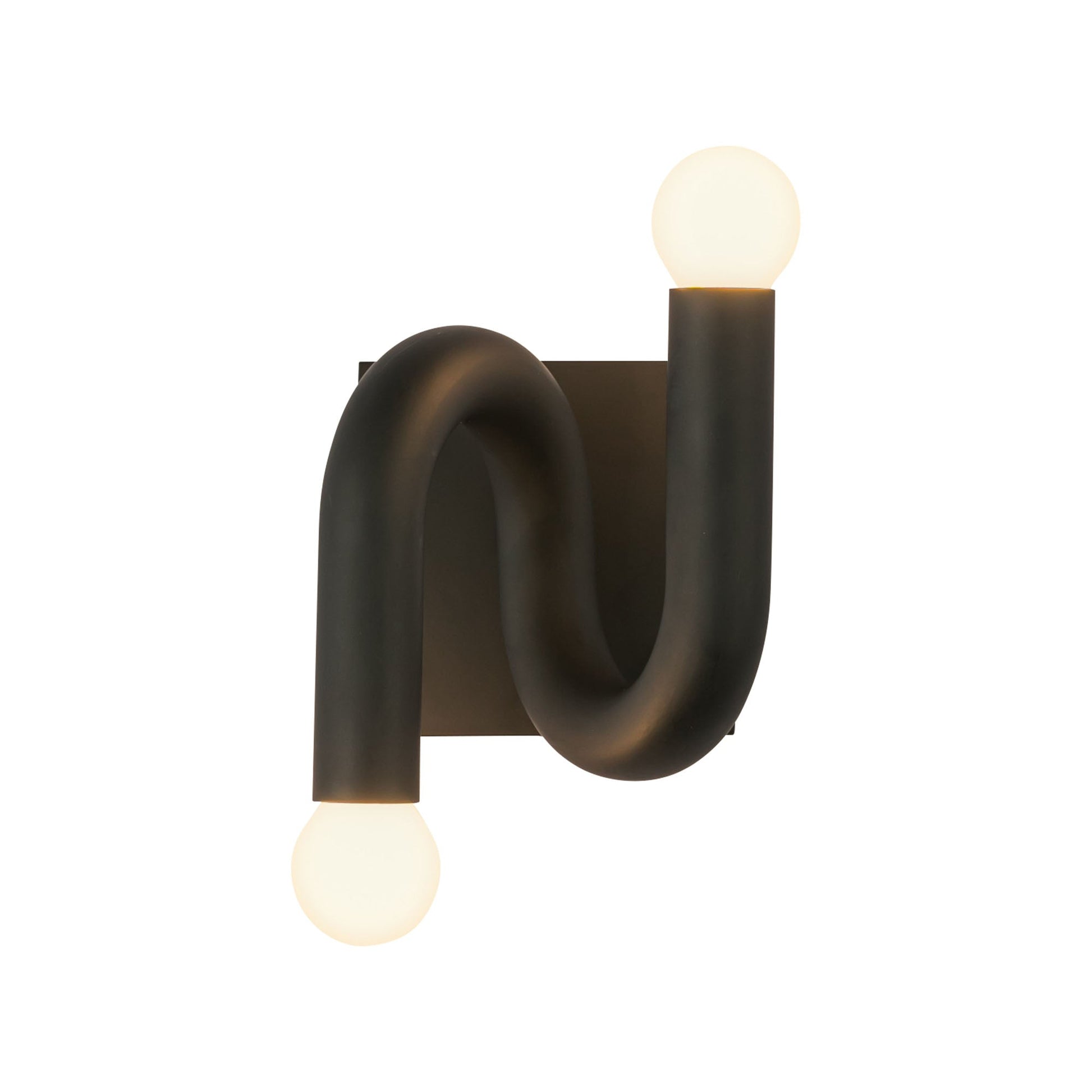 Alora Mood Sadie matte black vanity light WV420206MB