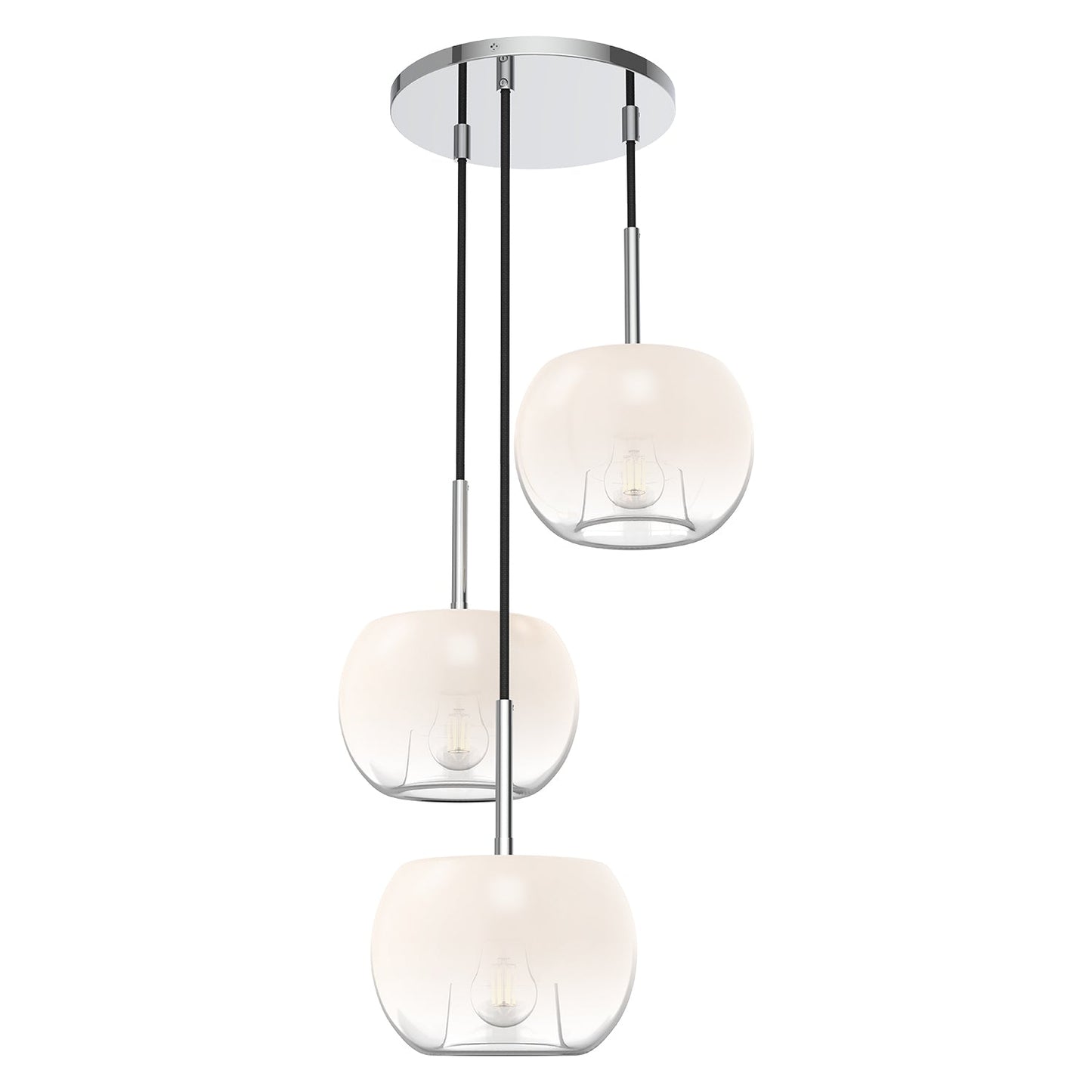 Kuzco Samar chrome chandelier CH57514-CH/OP