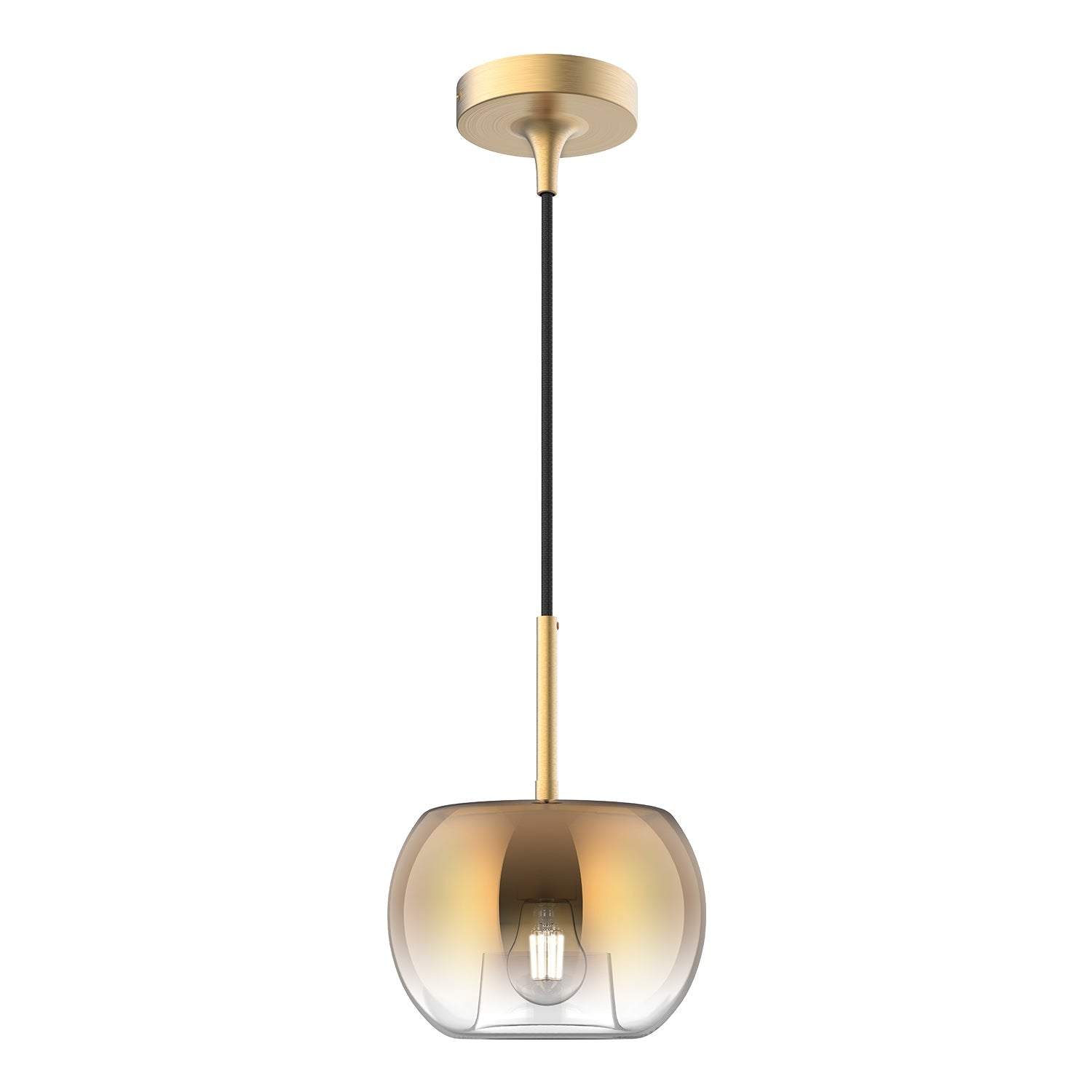 Kuzco Samar brushed gold pendant PD57508-BG/CP