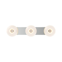 Kuzco Samar chrome vanity light VL57532-CH/OP