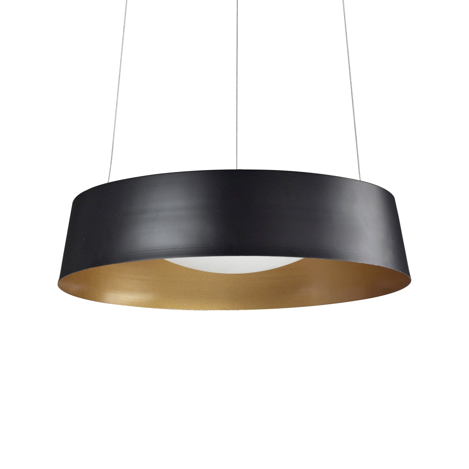 Kuzco Sampson black pendant 401207BK-LED