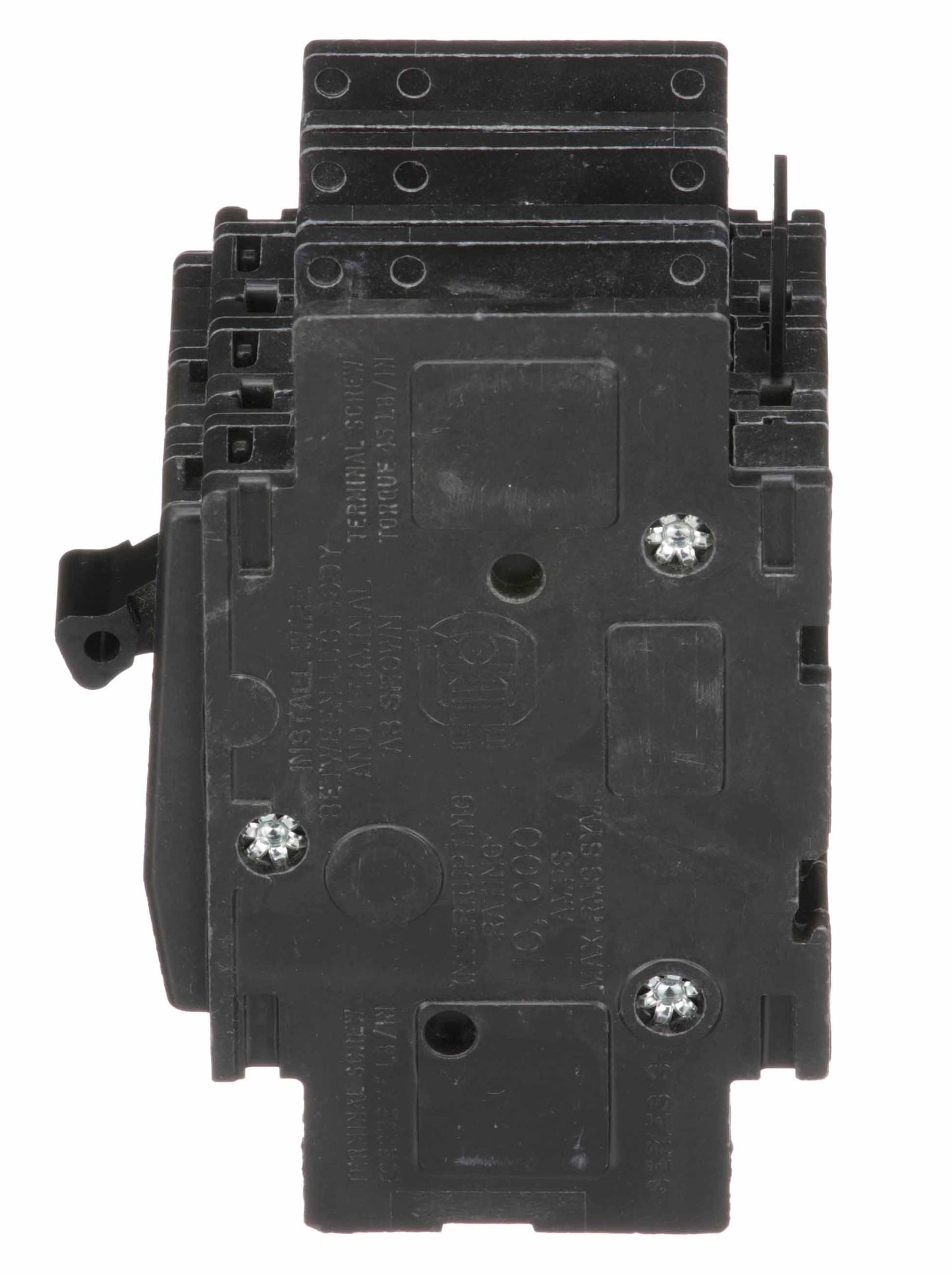 Square D 10 Amp 3 Pole 240 Volt Miniature Circuit Breaker QOU Series