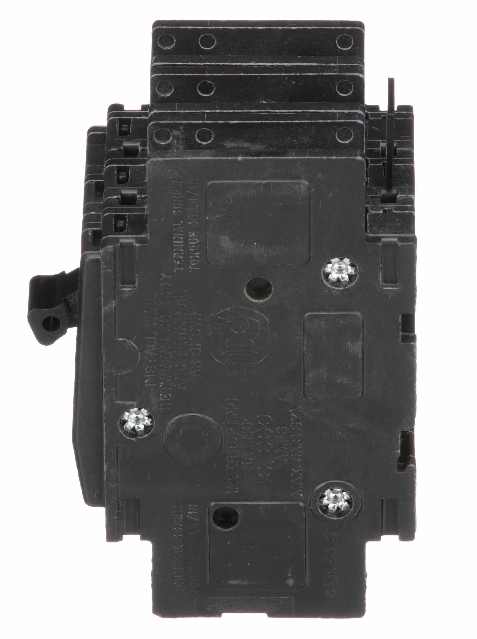 Square D 10 Amp 3 Pole 240 Volt Miniature Circuit Breaker QOU Series
