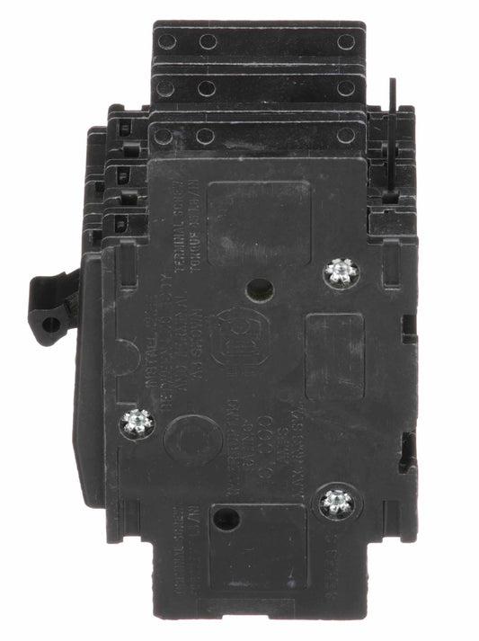 Square D 50A 3 Pole 120/240VAC Thermal Magnetic Circuit Breaker, 10kA Interrupt Rating