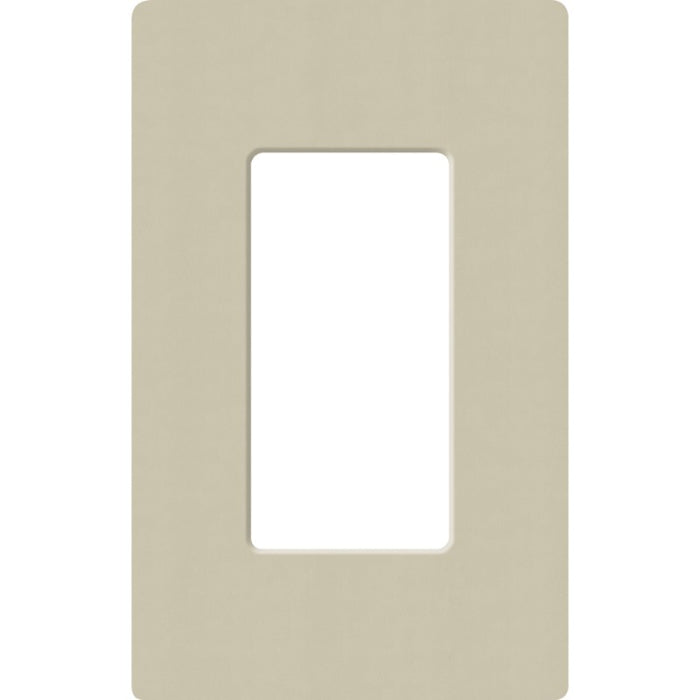 Lutron Claro 1-gang wall plate in Clay