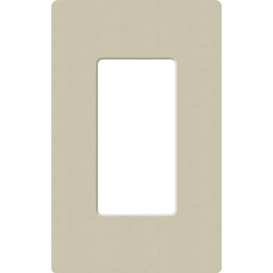 Lutron Claro 1-gang wall plate in Clay
