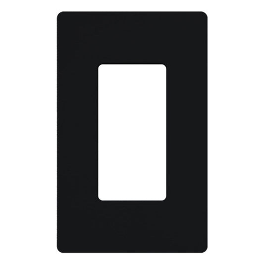 Lutron Claro 1-gang wall plate in Midnight