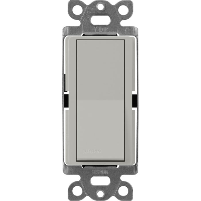 Lutron Claro switch in Pebble