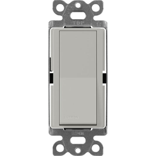 Lutron Claro switch in Pebble