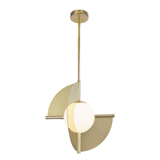 Kuzco Scorpio metallic brass pendant PD65116-MRB/OP-UNV