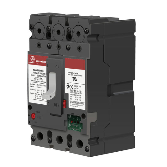 General Electric 30A 600V 3-Pole Molded Case Circuit Breaker Spectra RMS Frame