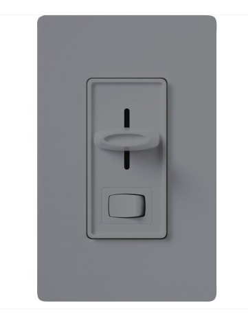 Lutron Skylark dimmer switch in Gray