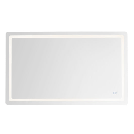 Kuzco Seneca sandblasted merc edge [5 selectable color temperatures] vanity mirror VM31160-5CCT