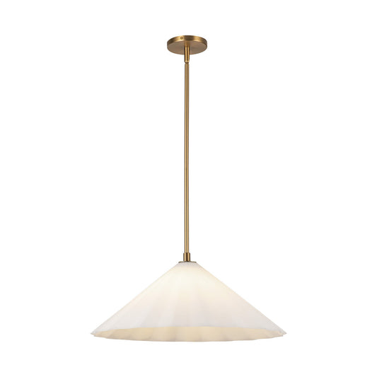 Alora Mood Serena aged gold pendant PD451820AGOP