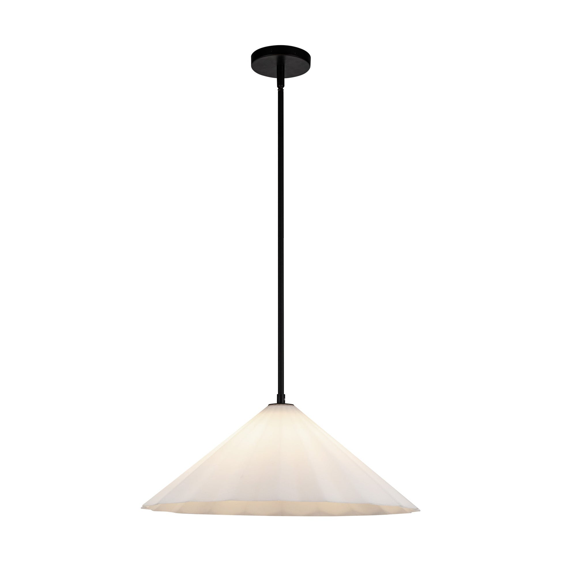 Alora Mood Serena matte black pendant PD451820MBOP