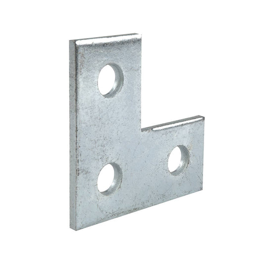 Dottie SFPL3 Dottie 3 Hole Flat L Plate Fitting SFPL3