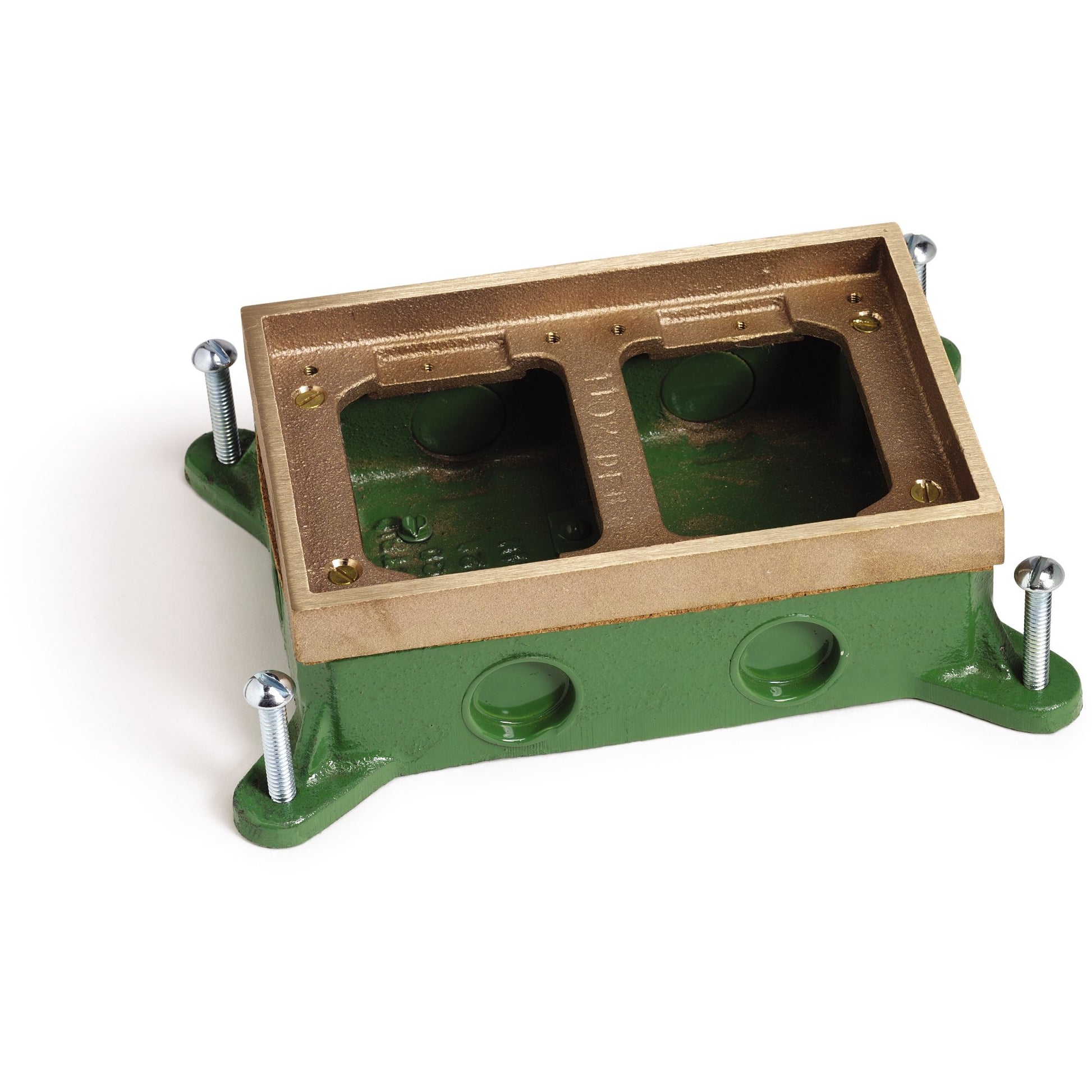 Lew Electric SH-6262-58 Brass floor box