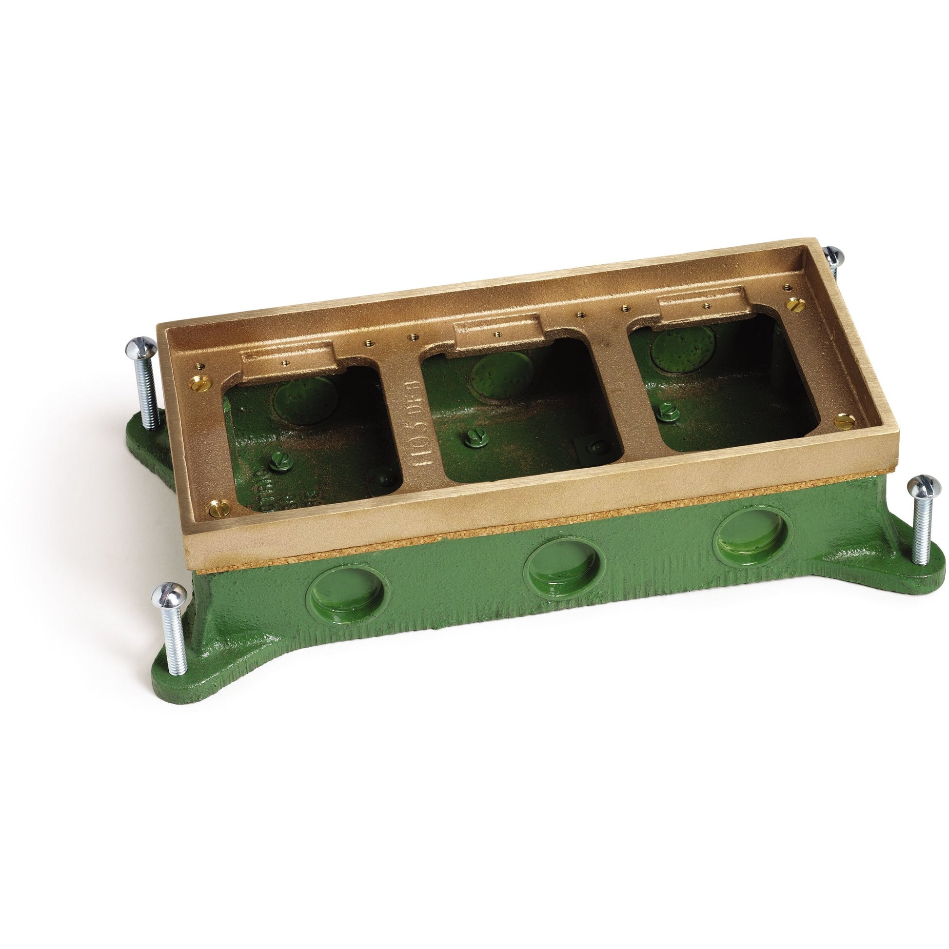 Lew Electric SH-6263-58 Brass floor box