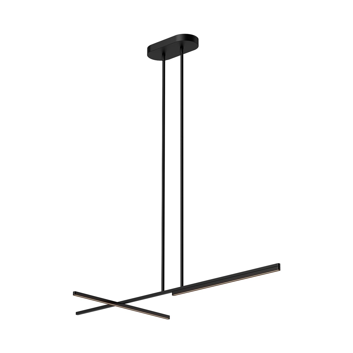 Kuzco Shift black [universal voltage] linear pendant LP28748-BK-UNV