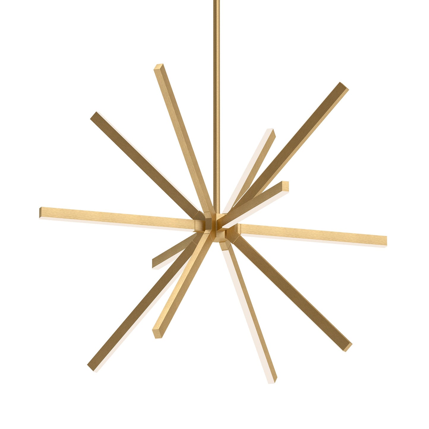 Kuzco Sirius brushed gold [universal voltage and 0-10 dimming] chandelier CH14348-BG