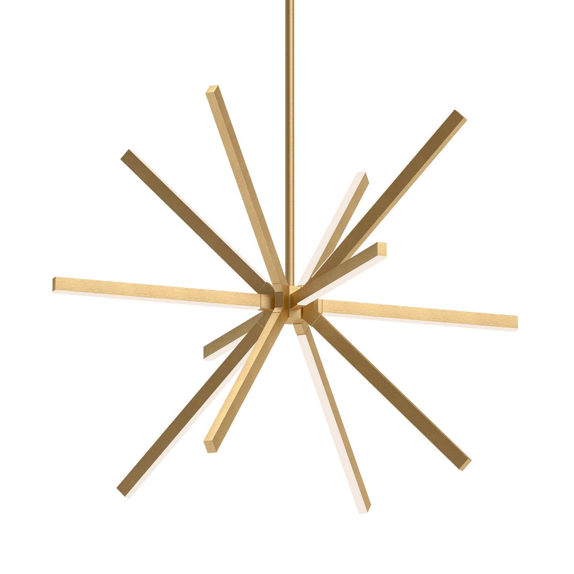 Kuzco Sirius brushed gold [universal voltage and 0-10 dimming] chandelier CH14348-BG