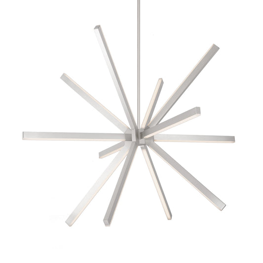 Kuzco Sirius brushed nickel chandelier CH14348-BN
