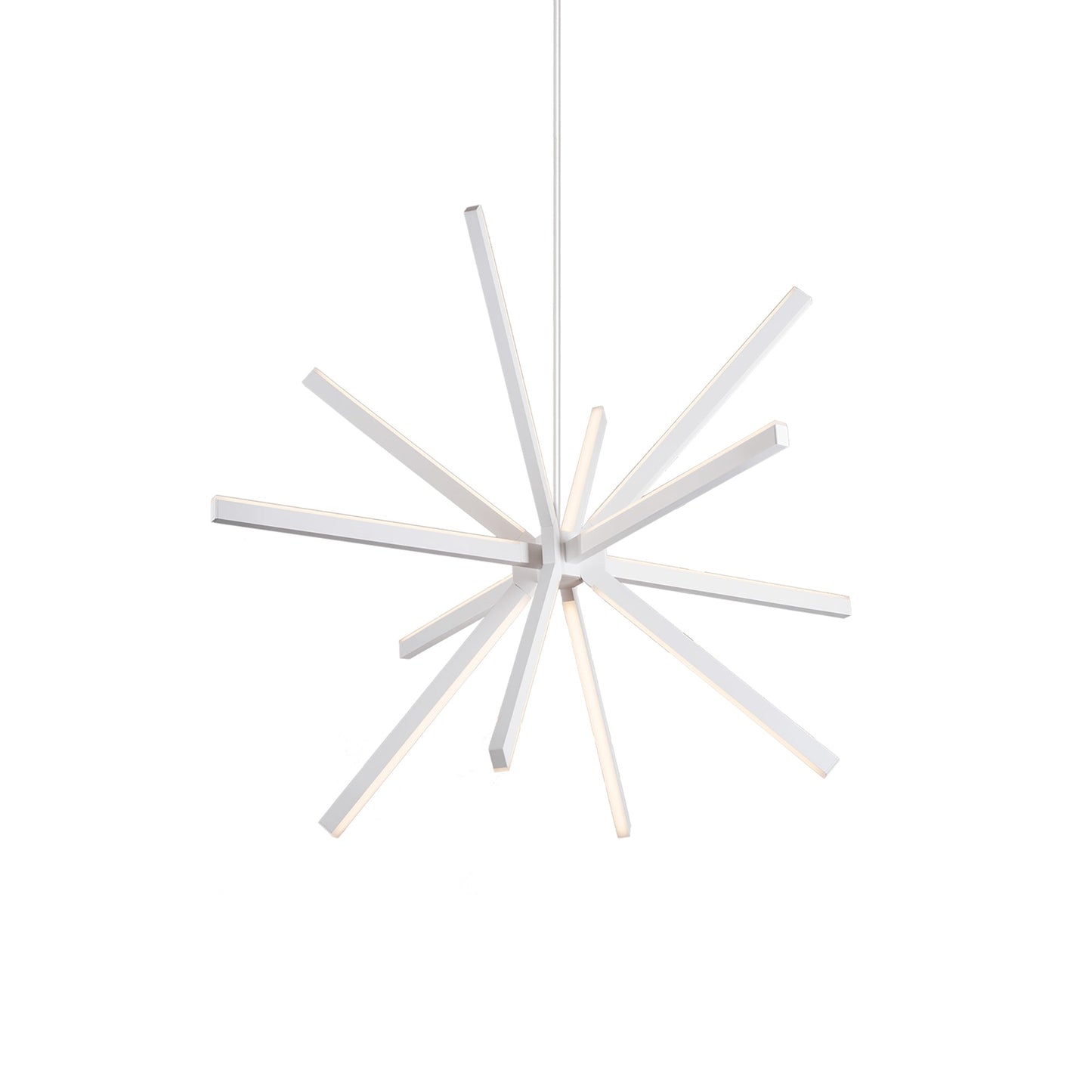 Kuzco Sirius white [universal voltage and 0-10 dimming] chandelier CH14348-WH-UNV-010