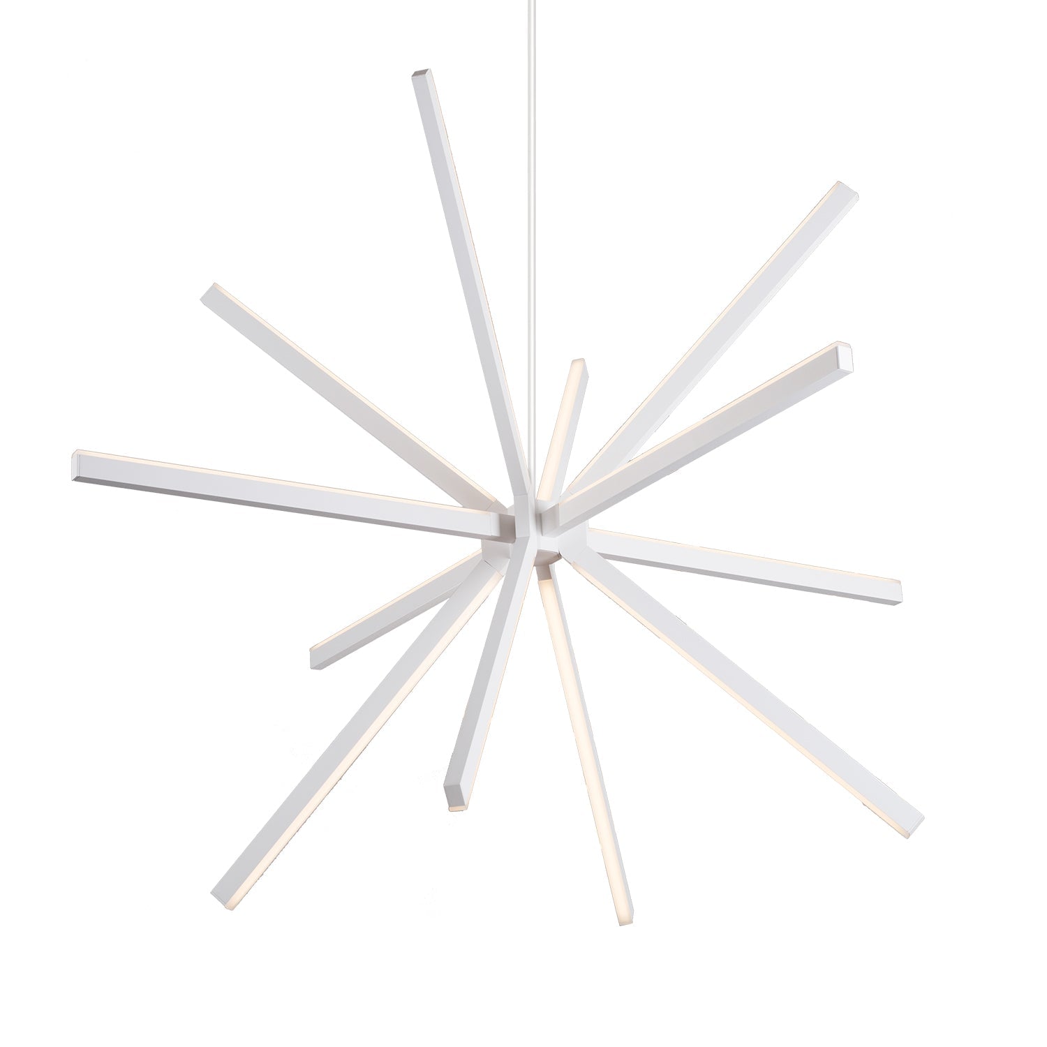 Kuzco Sirius white chandelier CH14356-WH