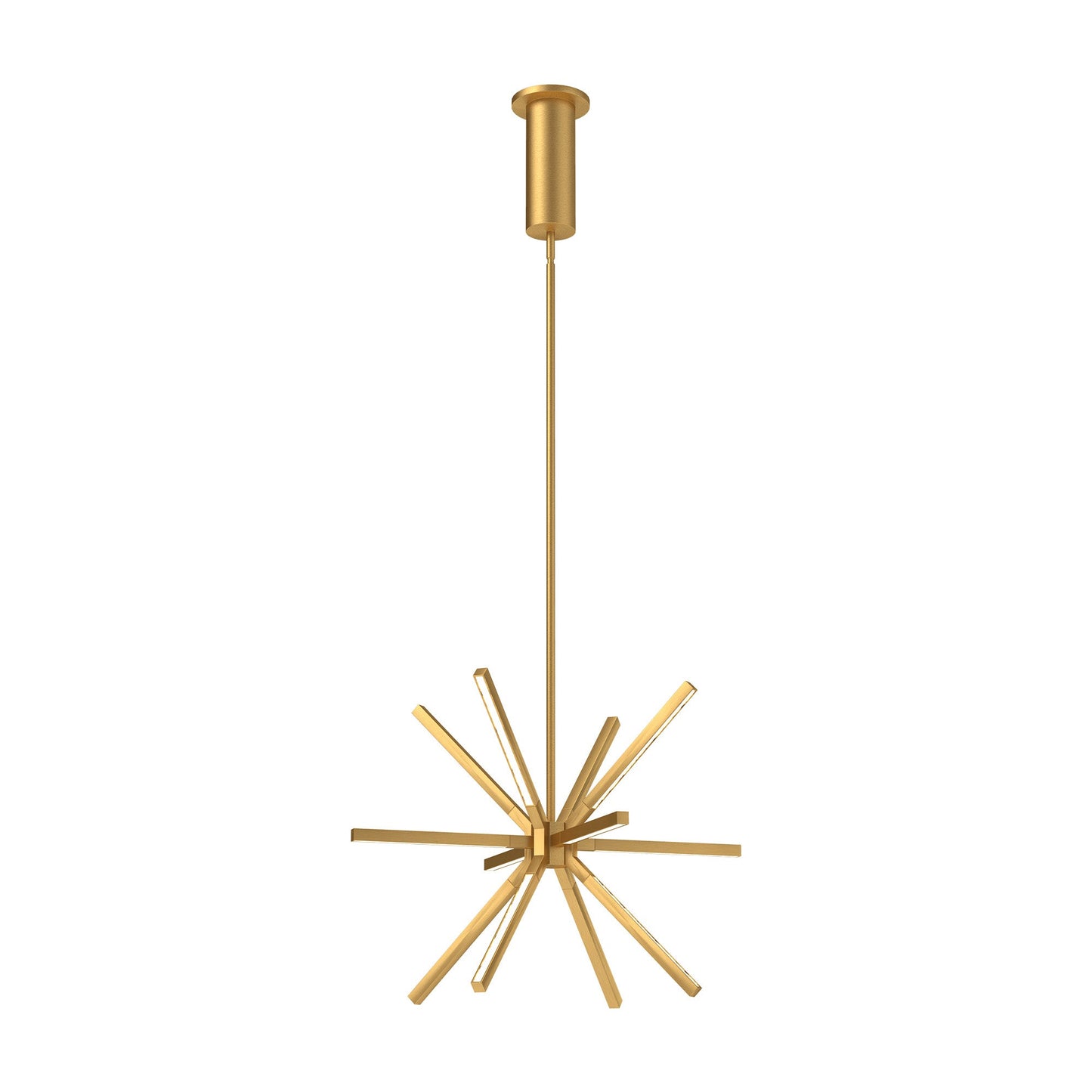 Kuzco Sirius Minor brushed gold chandelier CH14220-BG