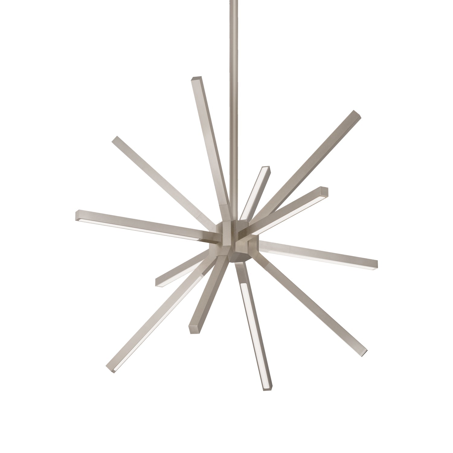 Kuzco Sirius Minor brushed nickel chandelier CH14220-BN